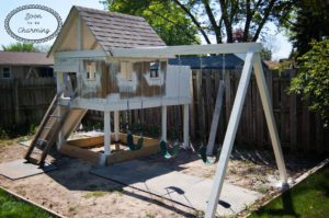 Playset Makeover Part 4: Paint and the Final Reveal