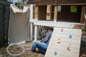 Playset Makeover Part 4: Paint and the Final Reveal