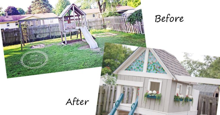 DIY Playset Makeover: Part 1