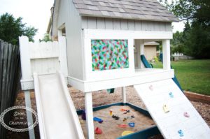 Playset Makeover Part 4: Paint and Final Reveal