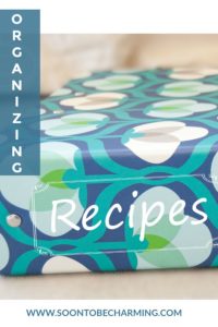 How To Organize Recipes