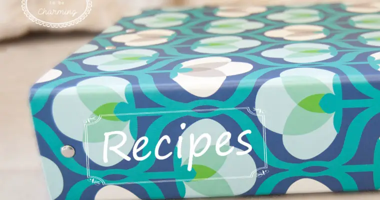 How To Organize Your Recipes
