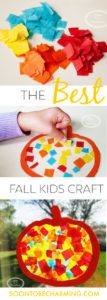 Easy Kids Fall Sun Catcher