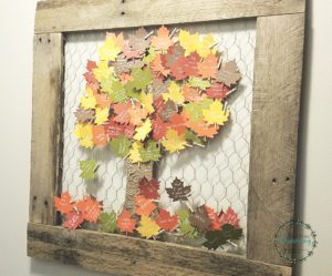 DIY Thanksgiving Tree