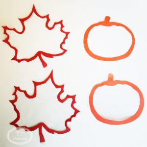 Make your own fall suncatcher