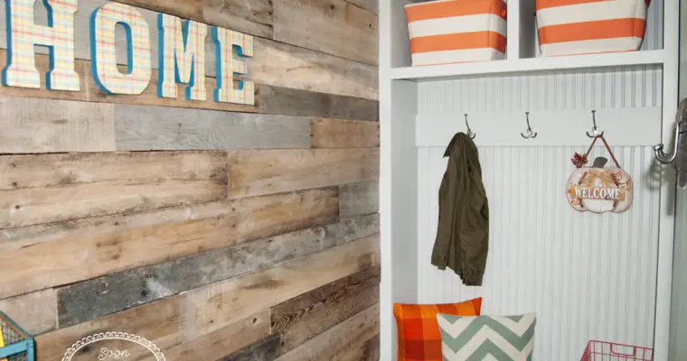 Creating a Mudroom Part 3: Final Reveal