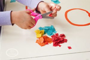 Make your own fall suncatcher