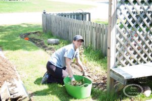 Landscape Project Part 3: Preparing the Flowerbeds and Woodchips