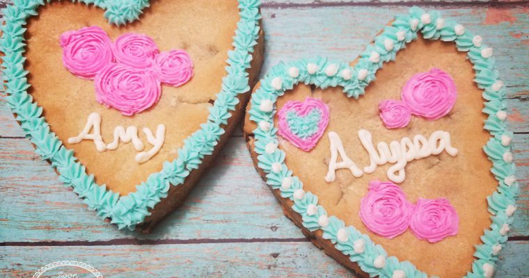 Easy Valentine Heart Cookies