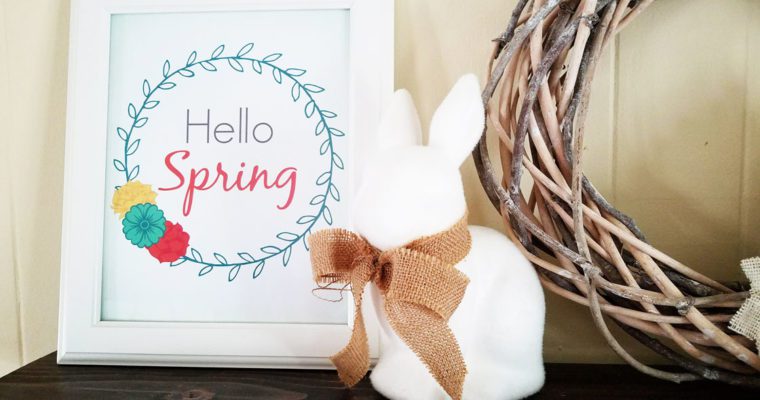 Free Spring Printables For Your Home