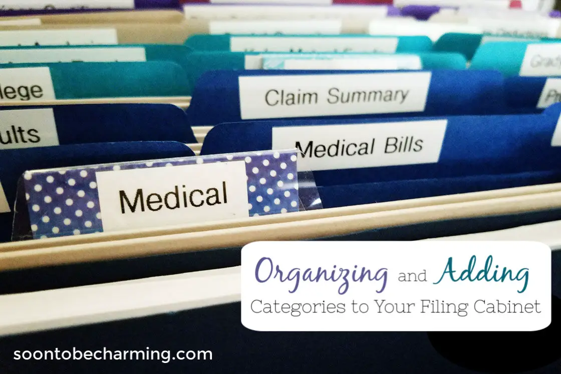 Organizing and Adding Categories To Your Filing Cabinet