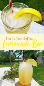 How To Have The Best Lemonade Bar