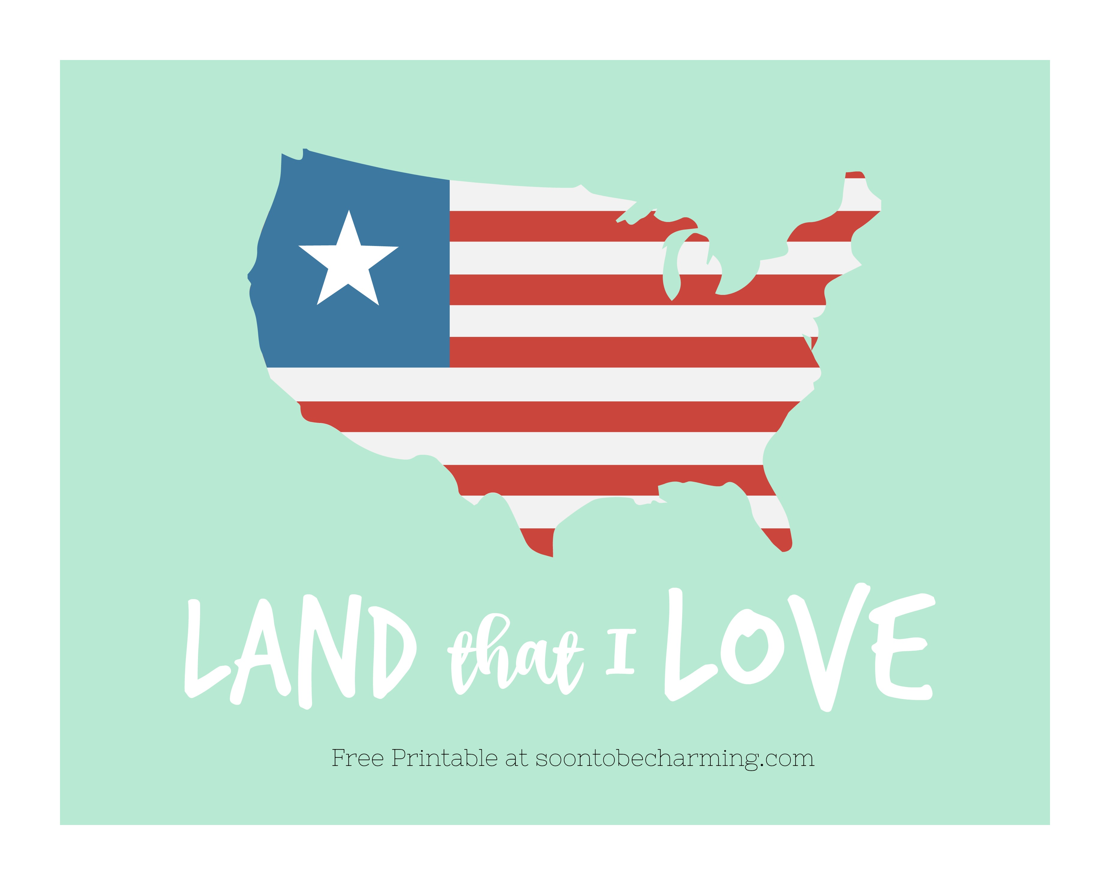 Free Printables For the Fourth of July