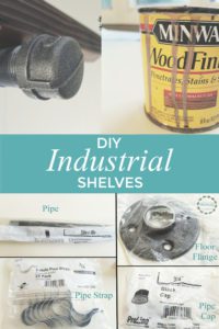 DIY Industrial Shelves