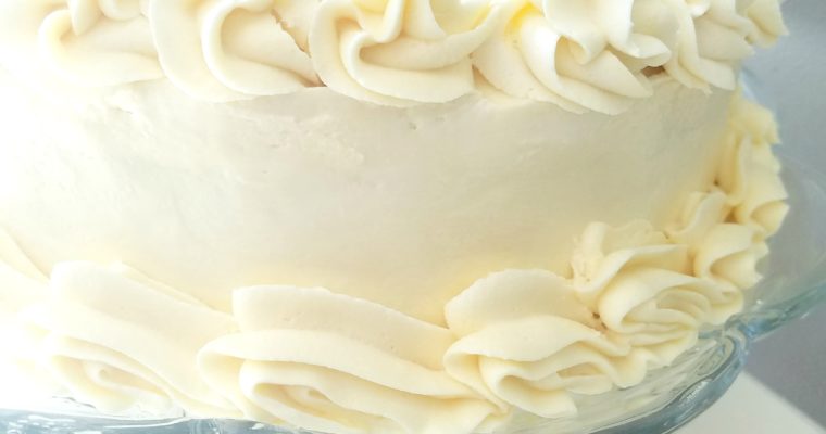 Easy Lemon Cake With Lemon Buttercream Frosting