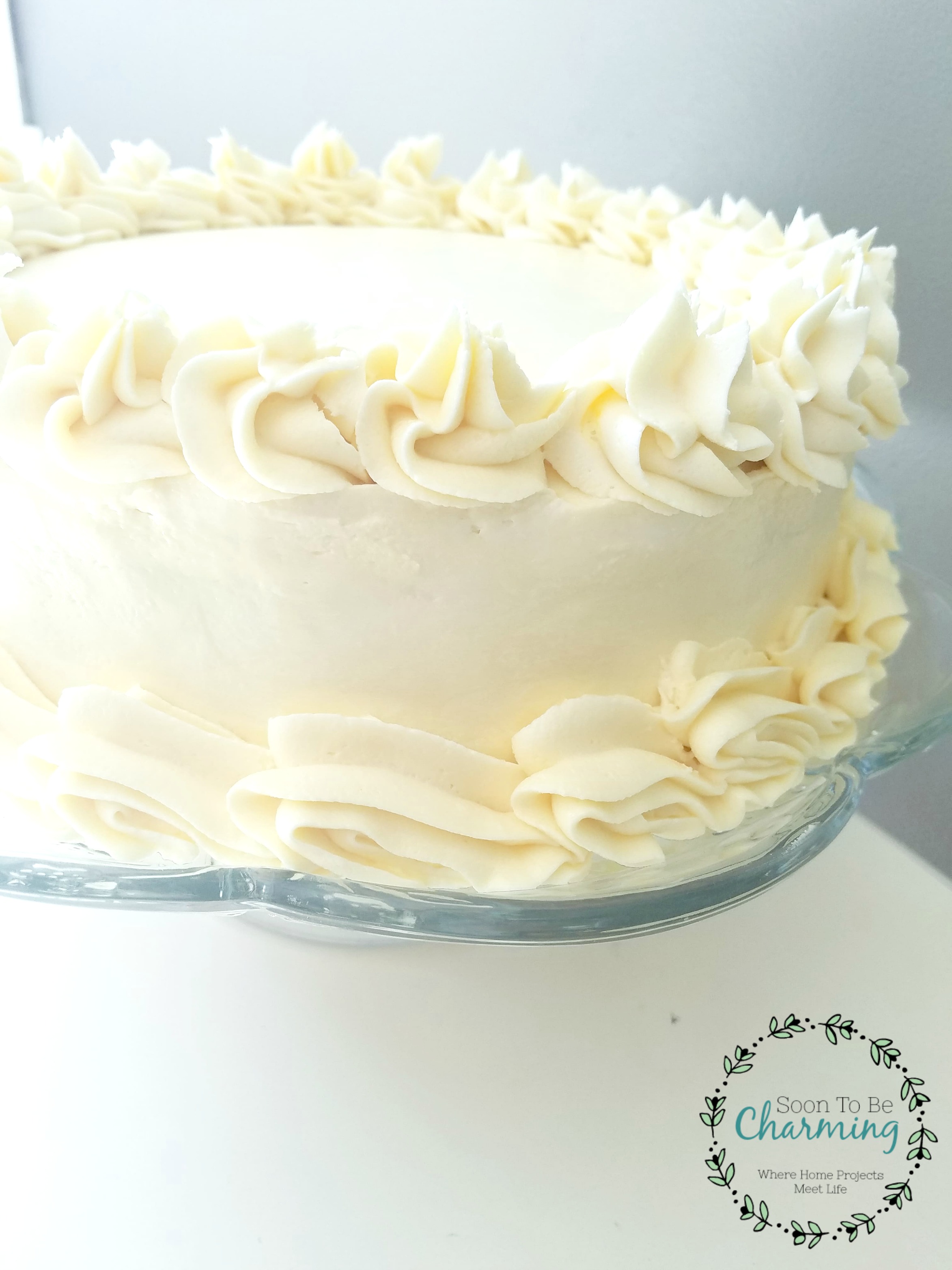 Easy Lemon Cake With Lemon Buttercream Frosting