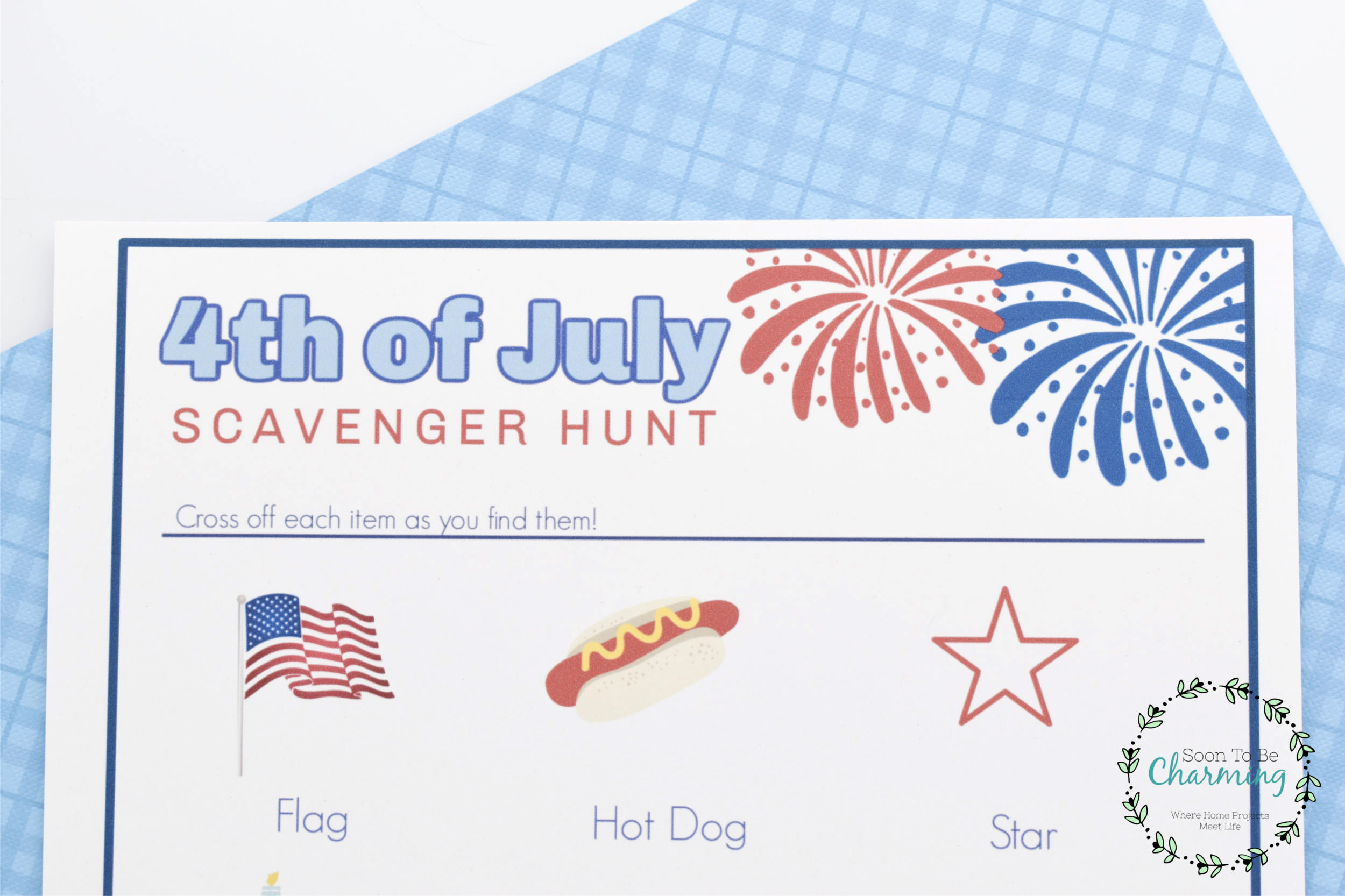 4th of July Scavenger Hunt