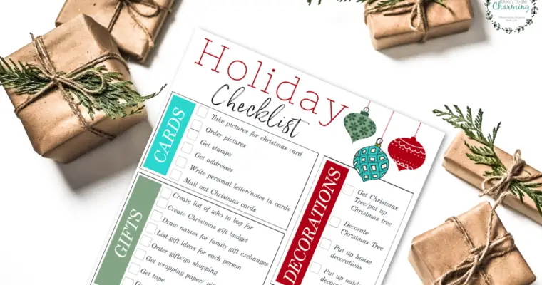 The Ultimate Holiday Checklist