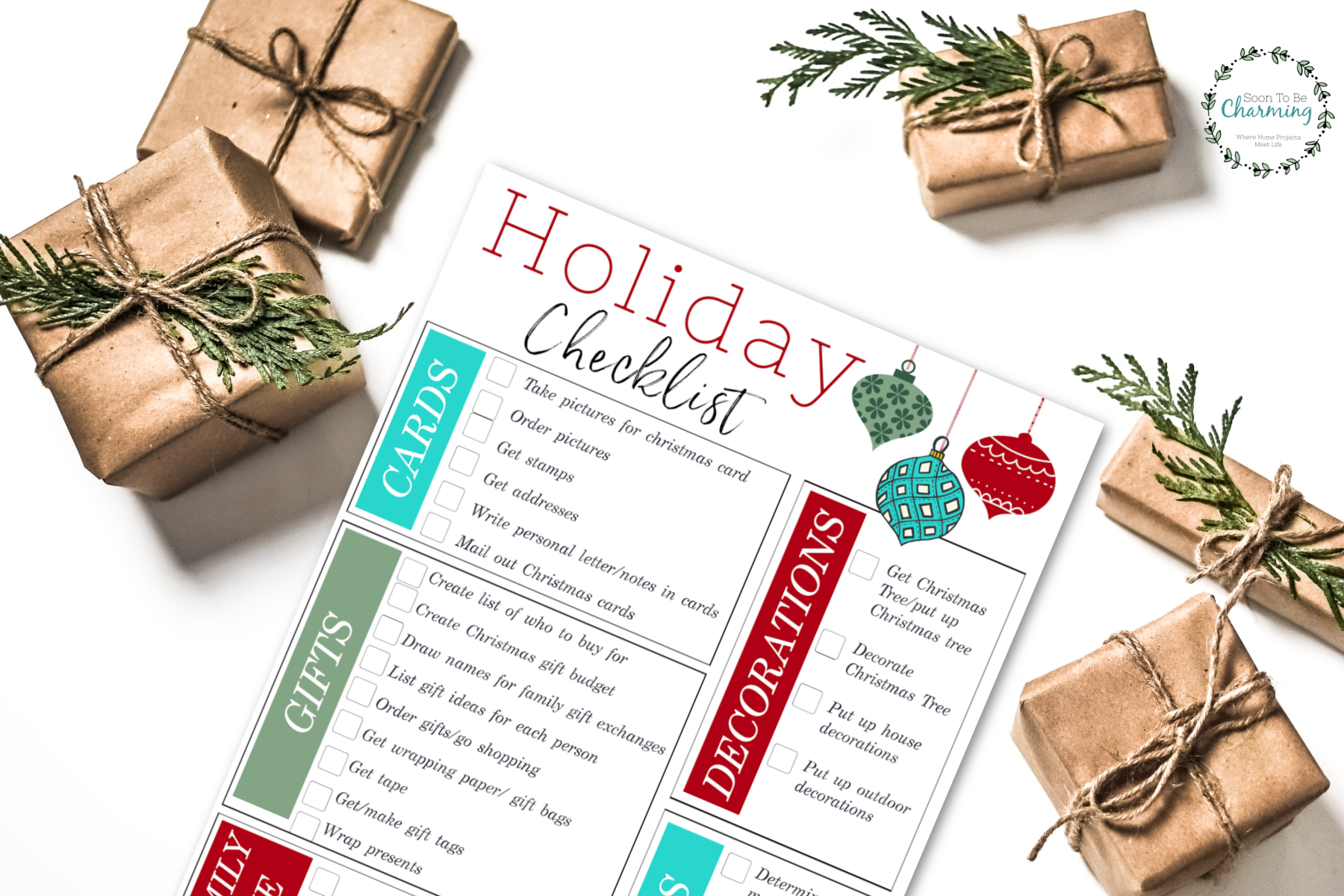 The Ultimate Holiday Checklist