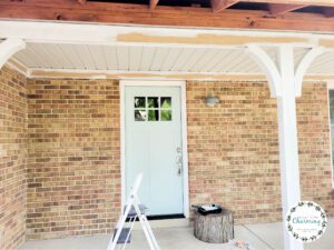 exterior brick makeover