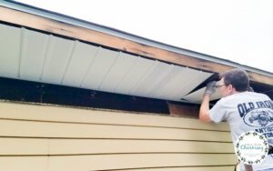 replacing soffit