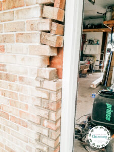 expanding brick doorway