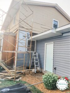 replacing siding