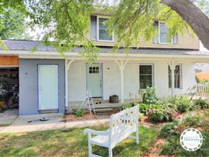 painting exterior brick