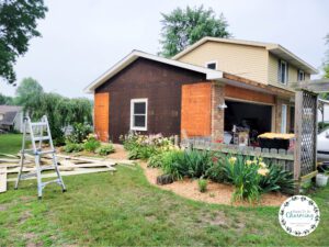 DIY exterior home makeover