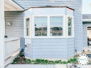 shaker siding as accent